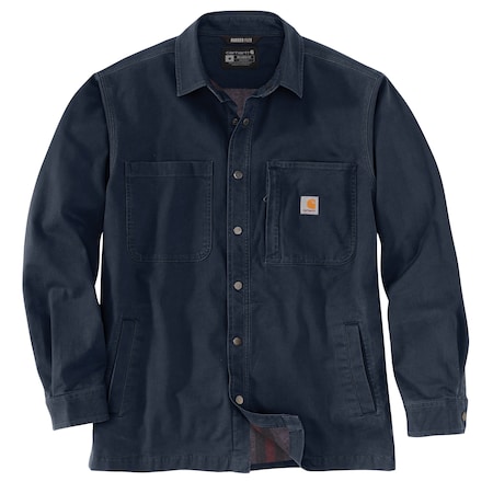 Carhartt Men's TJ5532 M RF RlxdFit Cnvs Lnd Snp S M REG Solid Relaxed Navy TJ5532-M / 105532-I26MREG